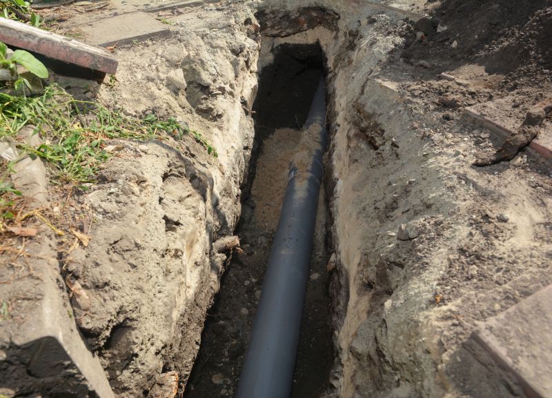 Channel Drain Installation