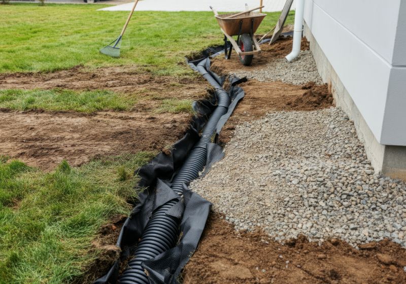 Yard Drain Repair detail